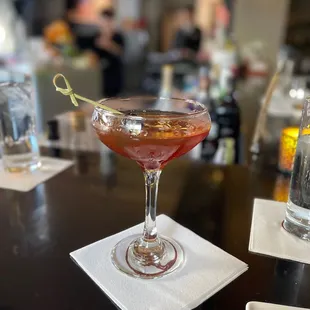 Manhattans made by Suzy