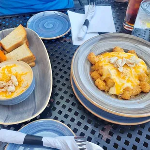 Crab dip and MD Crab Tots*