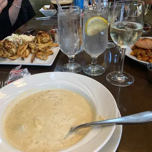 soup, soups and chowder, food, chowder
