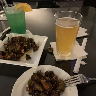 Fried Buffalo Brussels Sprouts - GS