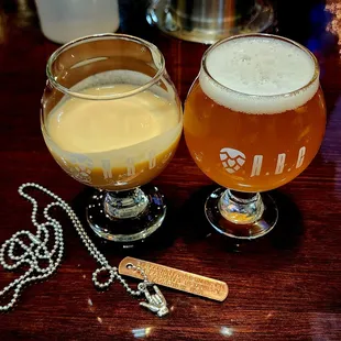Peanut butter tequila and fruit sour and Tagabrew!