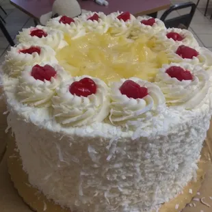 a pineapple cake