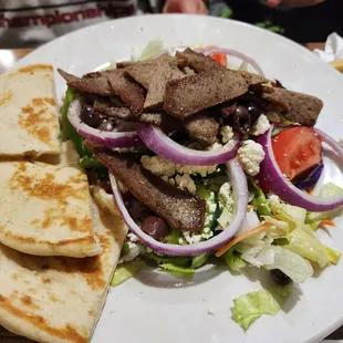 a plate of food