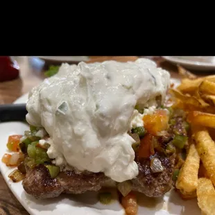 Greek burger!