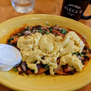 Vegan Huevos Rancheros - amazing!