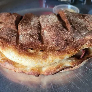 Reuben calzone