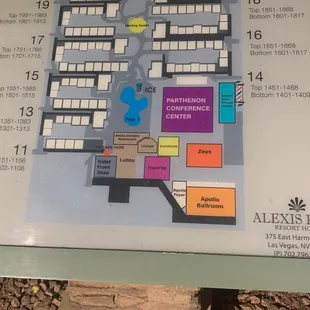 The lobby is the main connector