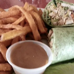 Thai Chicken Wrap