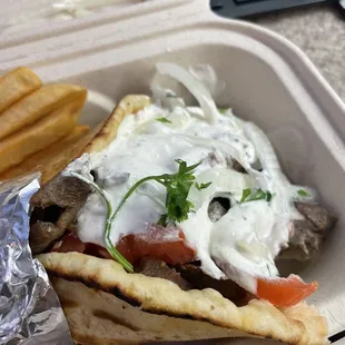 Gyro sandwich