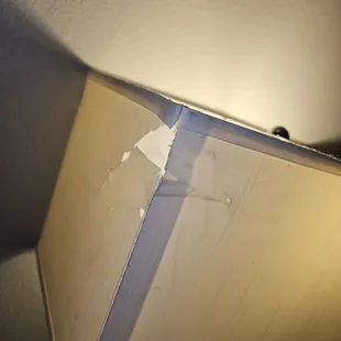 Lampshade in bedroom