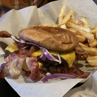 Double bacon cheeseburger