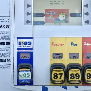 E85 pump