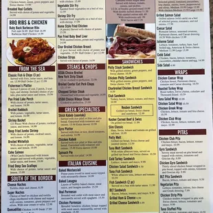 Menu (2023) Lunch &amp; Dinner Side