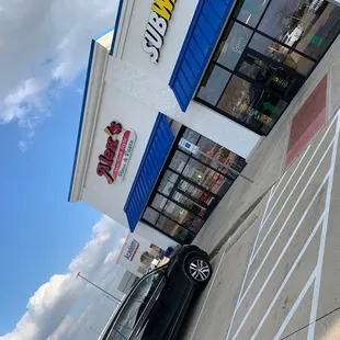 Fancy, tilty, exterior shot!