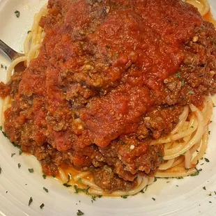 Spaghetti with Meat-sauce