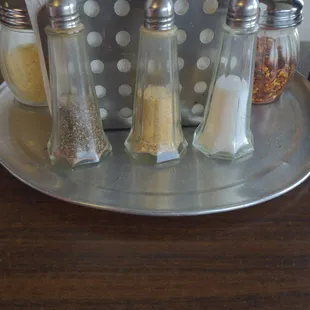 Love the condiments selection