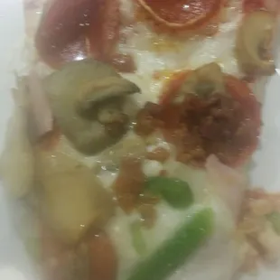 Fresh good sized toppings.