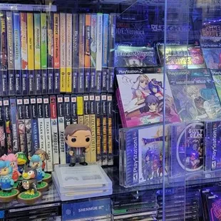Hard to find collectibles, rare Retro Games, and systems available