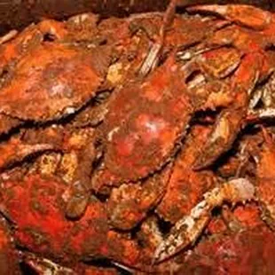 Steamed &amp; Spiced Crabs