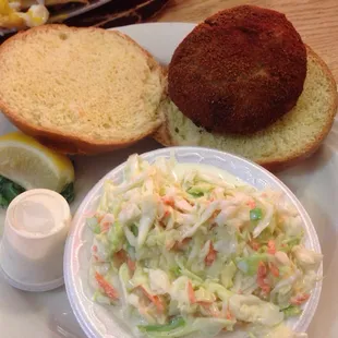 Crab Cake Sandwich