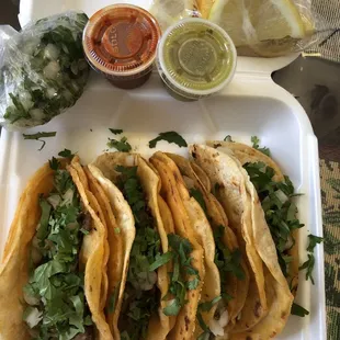 Crunchy birria tacos &amp; plenty of extras.