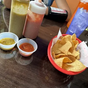 Free chips and salsa