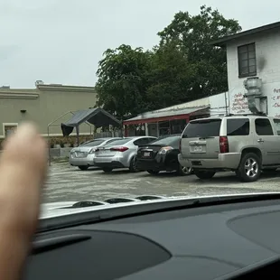 New building where the restaurant is