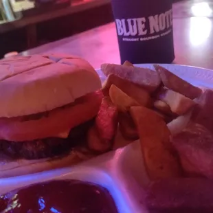 Such a gem. The burger is thick and juicy.