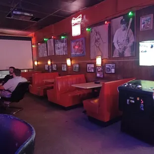 a man playing a video game