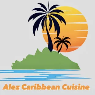 an island with palm trees