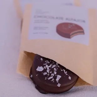 Packaged Chocolate Sea Salt Alfajor