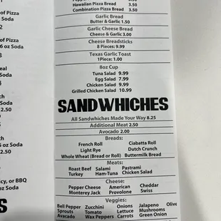 New owners.. mom and pop. Updated menu!