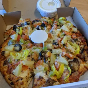 Alfalfa's vegetarian special