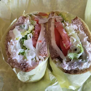 Chicken salad sandwich