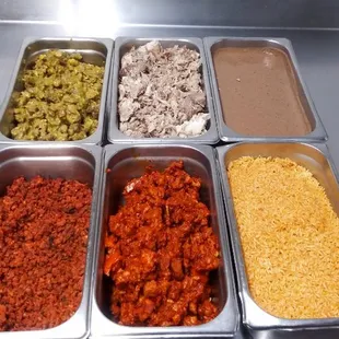Catering 
Asada, Chile verde,carnitas
Pollo, alpastor, chorizo
Beans, rice