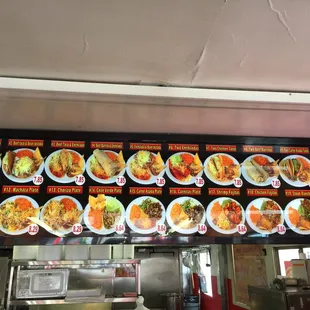 We have a great variety of combos but we can also change to your own desire if you would like to change meat or add an extra