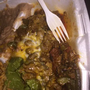 Steak ranchero, sooo gooooood