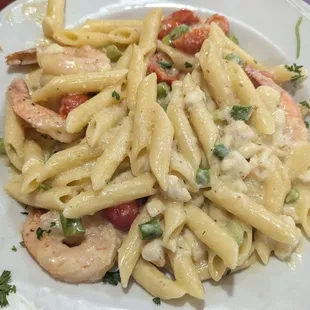Shrimp &amp; Crab Penne