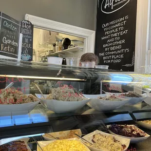 sandwiches, interior