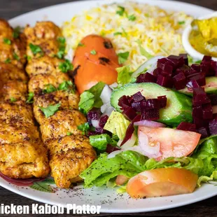 Our delicious Ground Chicken Kabob!