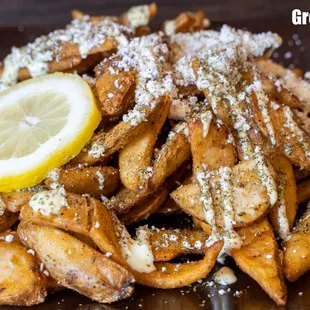 Our delicious Greek Fries!