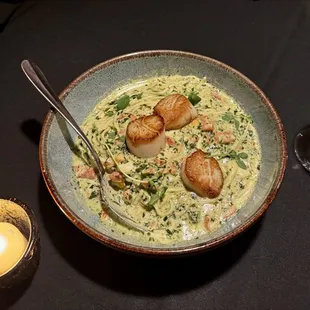 Seafood Alla Goat cheese Pesto