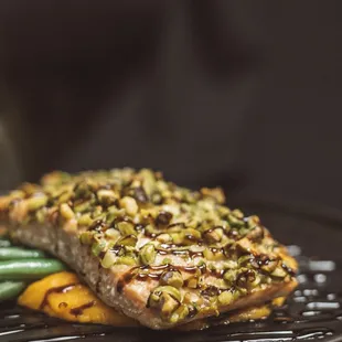 Pistachio Crusted Salmon