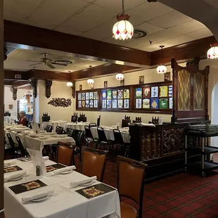 interior, sushi and sashimi