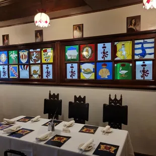 interior, sushi and sashimi