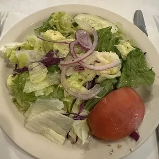 Greek Salad that came with Lemon Dill Salmon $20.50 10/4/2024