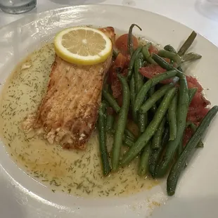 Lunch Specialties Lemon Dill Salmon $20.50 10/4/2024