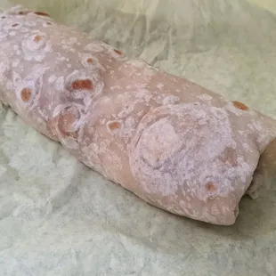 Nice sized burritos