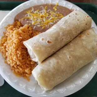No. 21 Chicken Burritos