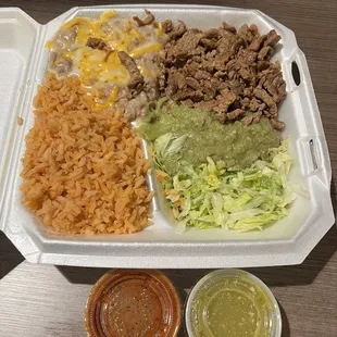Carne Asada Plate